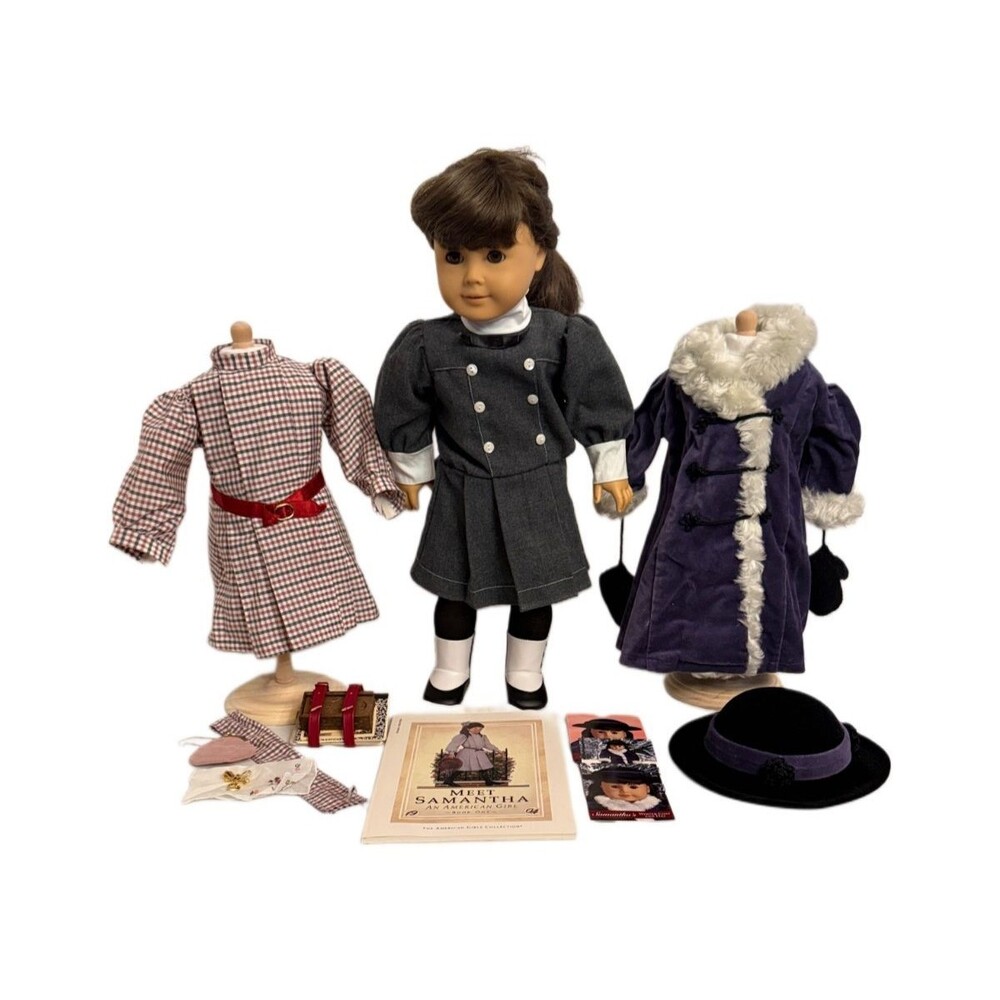 Pleasant Company American Girl Doll Samantha Parkington 18" Outfits Accessories